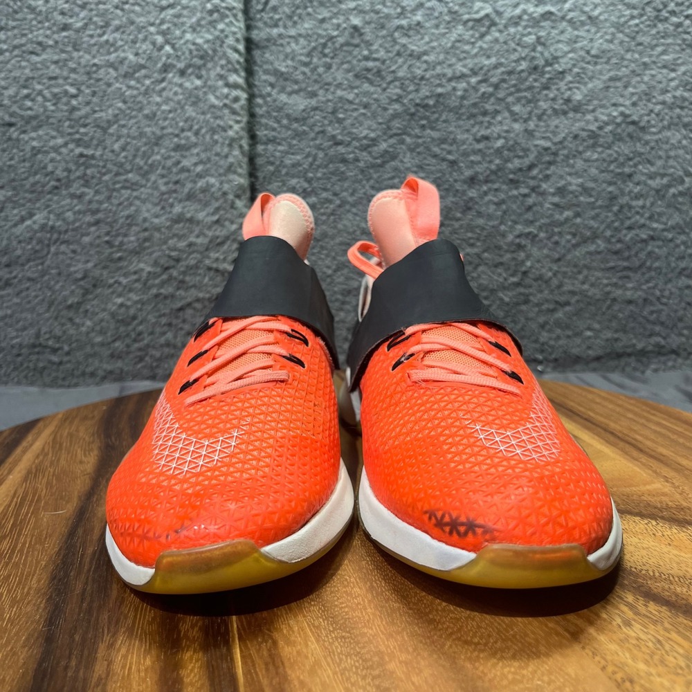 Nike Metcon DSX‎ Flyknit 2 Mens Orange Black Cross Training Shoes Size 8 - Picture 4 of 14